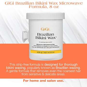 GiGi Brazilian Bikini Wax Microwave Formula for Sensitive Areas