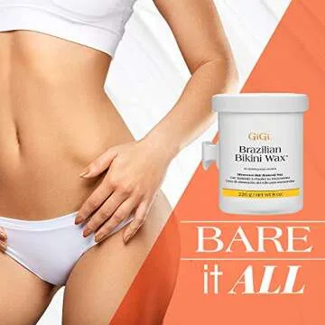 GiGi Brazilian Bikini Wax Microwave Formula for Sensitive Areas