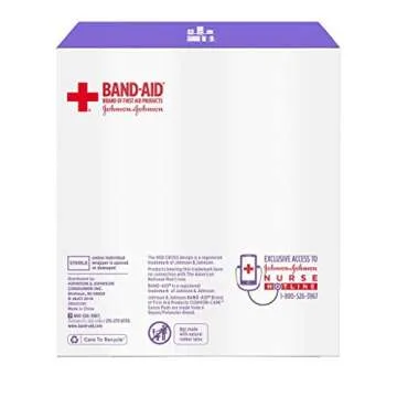 Johnson & Johnson Red Cross Gauze Pads, 4 Inch x 4 Inch, 25 Count (Pack of 3)