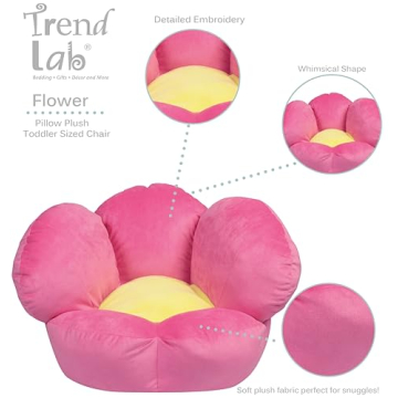 Trend Lab Flower Toddler Chair - Cute and Comfy Kids Chair