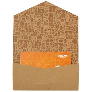 Amazon.com Gift Card in Mini Envelope for Special Gifts