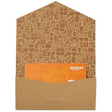 Amazon.com Gift Card in Mini Envelope for Special Gifts