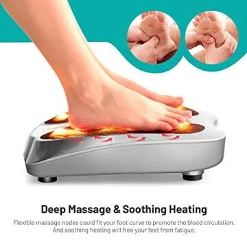 Giantex Foot Massager Shiatsu Feet Spa & Infrared Heating