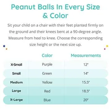Fun and Function - Peanut Ball for Kids - Physical Therapy Ball - Physio Roll Peanut Ball - Peanut Ball for Kids Therapy - Sensory Peanut Ball - Blue - X-Large (20” x 43.5”)