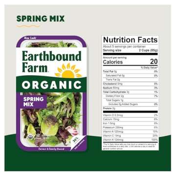 Earthbound Farm Organic Spring Mix 16oz Fresh Greens