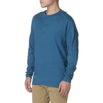 Hanes Men's Cotton Henley Shirts - Affordable & Stylish