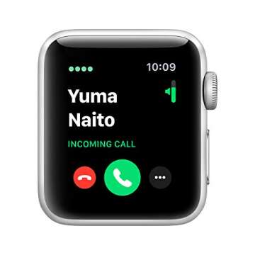 Apple Watch Series 3 GPS Cellular 38mm Silver Aluminum