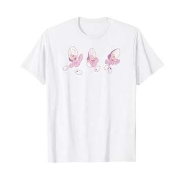 Disney Alice In Wonderland Cute Dancing Oysters Logo T-Shirt for All