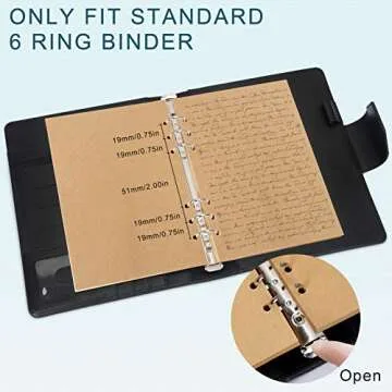 Toplive A6 100GSM Refill Paper - 270 Pages for Binders