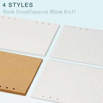 Toplive A6 100GSM Refill Paper - 270 Pages for Binders