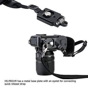 Comfortable JJC Deluxe Microfiber Camera Hand Strap