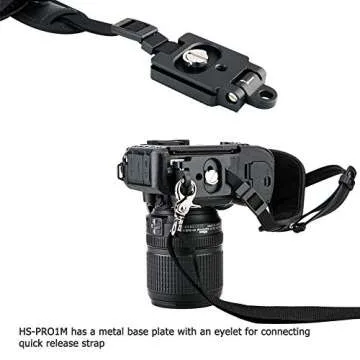 Comfortable JJC Deluxe Microfiber Camera Hand Strap for Creatives