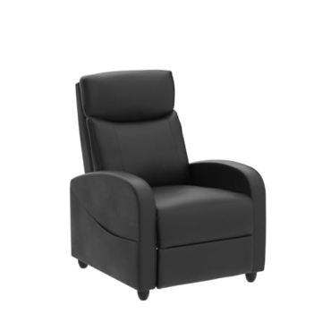 Sweetcrispy Recliner Chair with Massage & Adjustable Comfort