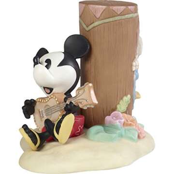Precious Moments Disney Showcase Mickey Mouse Life is A Sweet Melody Figurine