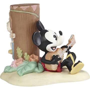 Precious Moments Mickey Mouse Life is A Sweet Melody Figurine