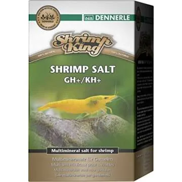 Dennerle Shrimp King Shrimp Salt GH+/KH+, White (6134), 7.05 Ounce (Pack of 1)