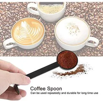 Espresso Coffee Scoop with Tamper 2-in-1 Measuring Tool