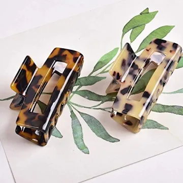 TAFU Large Hair Claw Clips for Thick Hair Stylish Clips