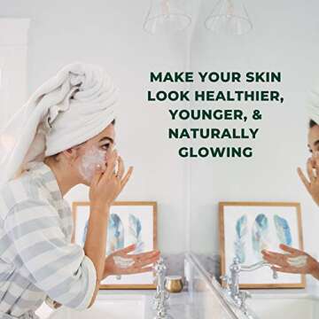 Rose Gold Face Mask with Organic Hemp and Rosewater