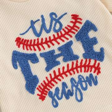 Baby Boy Baseball Outfit Soft Cotton Tee & Shorts Set