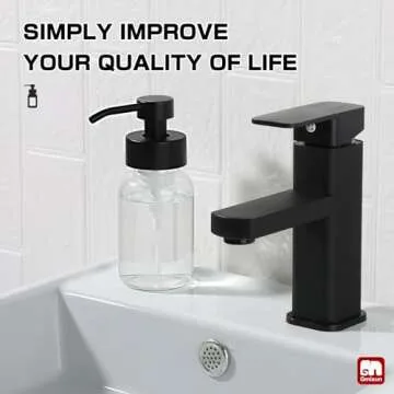GMISUN 8.5 oz Foaming Hand Soap Dispenser with Pump