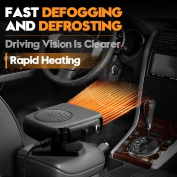 12V Fast Heating Car Heater Fan & Defogger