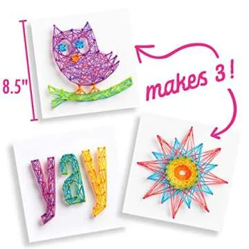 Craft-tastic DIY String Art Kit for Kids – Complete Crafting Fun