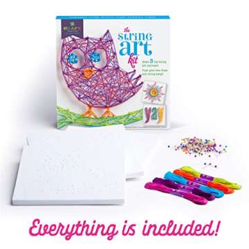 Craft-tastic DIY String Art Kit for Kids – Complete Crafting Fun