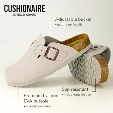 Stylish CUSHIONAIRE Hana Clogs for Women | Comfortable Slip-Ons