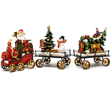 Charming Christmas Express Train Table Decor for Holiday Cheer