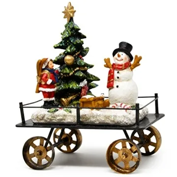 Charming Christmas Express Train Table Decor for Holiday Cheer