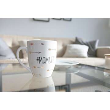 Charming Pearhead Whimsical Parent Coffee Mug for Moms