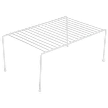 Smart Design Cabinet Storage Shelf Rack - Medium (8.5 x 13.25 Inch) - Steel Metal Wire - Cupboard, P...