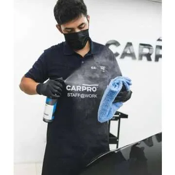 CARPRO Eraser Polish & Oil Remover - Ceramic Coating Prep, Complete Removal of Polishing Oils for Application of CQUARTZ Ceramic Coat, Anti-Static, Dust Free, No Silicone - 1 Liter (34oz) and Sprayer