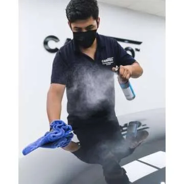 CARPRO Eraser Polish & Oil Remover - Ceramic Coating Prep, Complete Removal of Polishing Oils for Application of CQUARTZ Ceramic Coat, Anti-Static, Dust Free, No Silicone - 1 Liter (34oz) and Sprayer