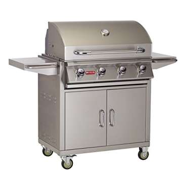 Bull Outlaw 30-Inch Grill on Cart - Unleash Your BBQ Mastery