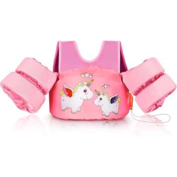 HeySplash Kids Swim Vest for Safety and Fun