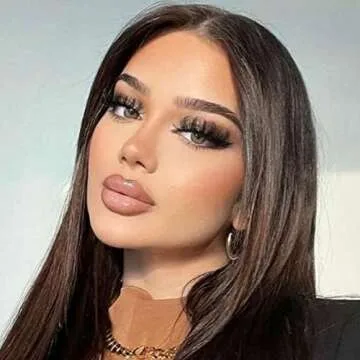 Dramatic Eyelashes Fluffy Mink Lashes Thick Long 8D Volume False Eye Lashes Bulk 20mm Wispy D Curl Strip Fake Eyelashes Pack by Focipeysa Eyelashes