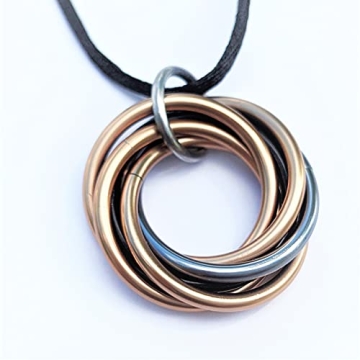 Möbii Necklaces (Multicolor) Pendant Combos - Fidget Jewelry for Everyone