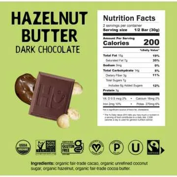 Hu Grass-Fed Milk and Dark Chocolate SAMPLER PACK | Natural Ingredients, Organic Milk, Gluten Free, Paleo, Non GMO, Fair Trade Delicious Chocolate | 8 Pack | 2.1oz Each