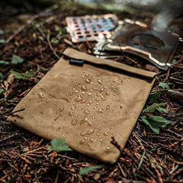 überleben Stöker Wood Burning Camp Stove - Stainless Steel Portable Wood Stove for Camping, Backpacking, & Hiking - 18oz Folding Camping Stove - Small Wood Stove Camping Essentials (Stainless Steel)