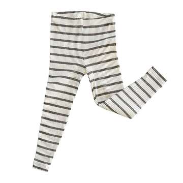 AVAUMA Baby Boys Girls Pajama Set 6M-7T Kids Cute Toddler Snug fit Pjs Cotton Sleepwear (Stripe_Brown XL)