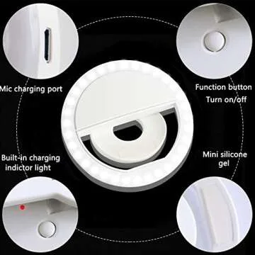 Selfie Ring Light for Perfect Photos Anytime