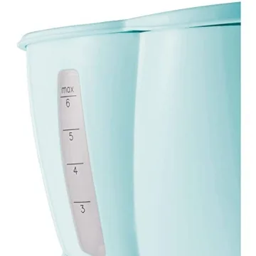 Brentwood TS-213BL Stylish 4 Cup Coffee Maker in Turquoise