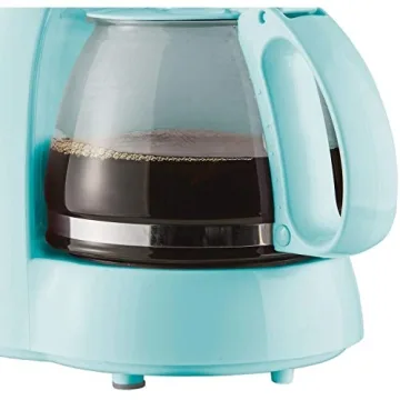 Brentwood TS-213BL Stylish 4 Cup Coffee Maker in Turquoise