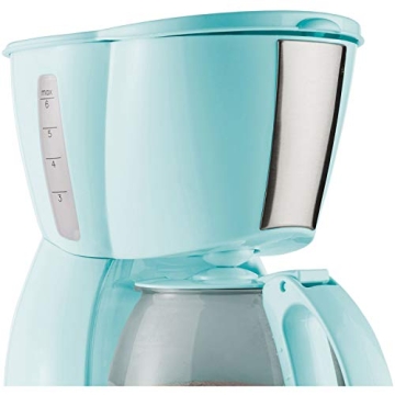 Brentwood TS-213BL Stylish 4 Cup Coffee Maker in Turquoise