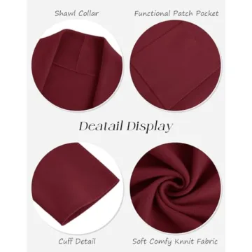 Oversized Cozy Cardigan with Shawl Collar and Pockets