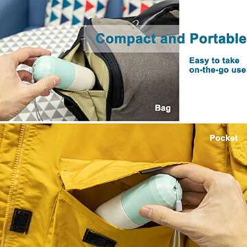 Cute Pill Organizer 7 Day, Weekly Pill Cases Box Waterproof MoistureProof,Travel Weekly Pill Box Case Portable Design to Hold Vitamins