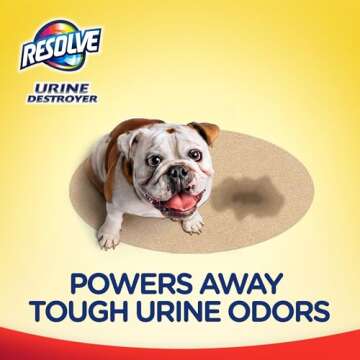 Resolve Carpet Concentrate for Steam Urine Destroyer, Carpet Cleaner Solution, Carpet Cleaner, Pet S...