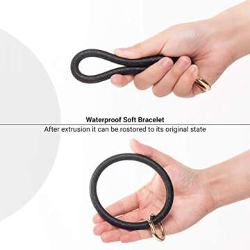 Chic AnnabelZ Keychain Bracelet Wristlet for Women